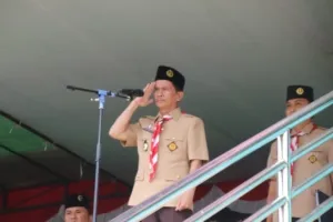 Bupati Sintang Ajak Anggota Pramuka Jaga Lingkungan Sampai Cegah Perundungan