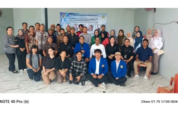 Fakultas Hukum Universitas Komputer Indonesia (UNIKOM) Bersama Program Studi Peradilan Pidana International Women University dan Desa Mekarsari Gelar Pengabdian kepada Masyarakat Terkait Penyelesaian Sengketa Pertanahan