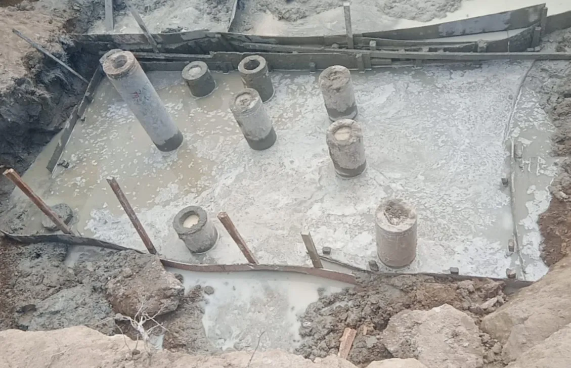 Proyek Rekonstruksi Jembatan Dusun I Desa Mariah Padang Sta.1+500 Kecamatan Tebing Tinggi, Kabupaten Sergai Diduga Asal Jadi