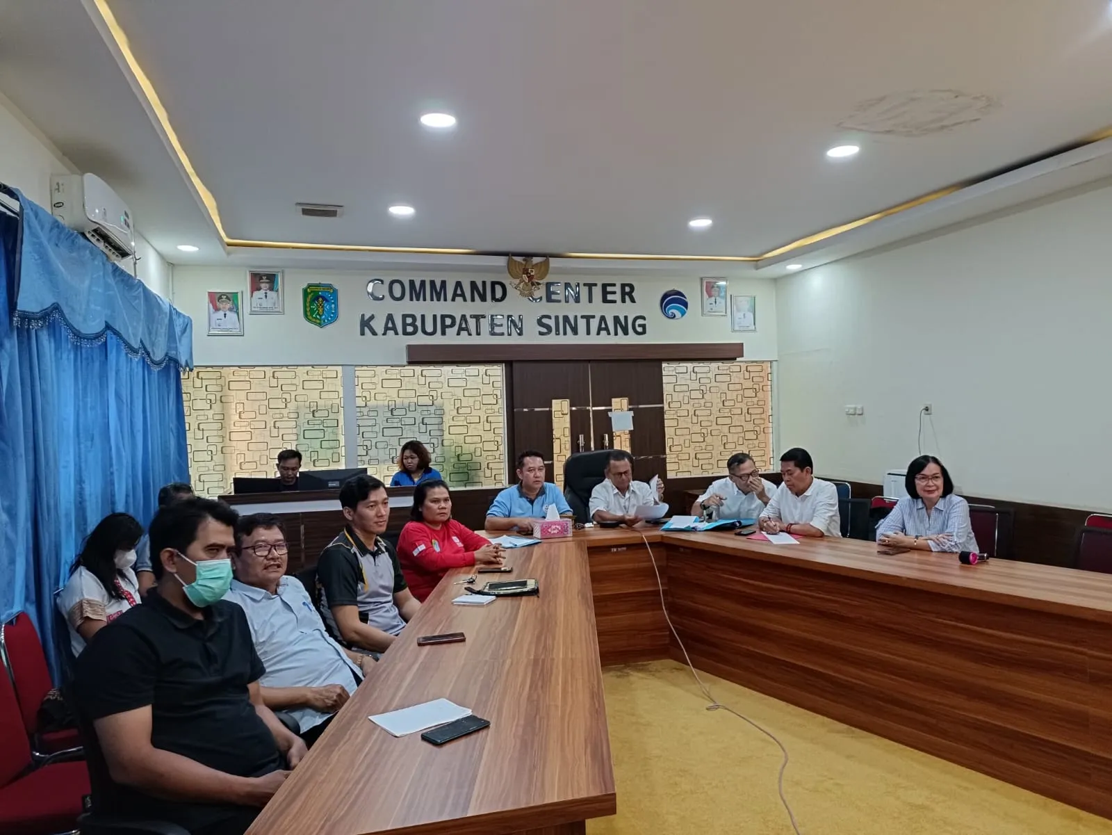 Pengurus LP3K Sintang Ikuti Technical Meeting Persiapan Pesparani I Tingkat Provinsi Kalbar Melalui Zoom Meeting