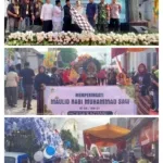 Kirab Sepuluh Ewu Kembang Endog Desa Kaotan Kecamatan Blimbingsari Banyuwangi Sedot Perhatian Warga