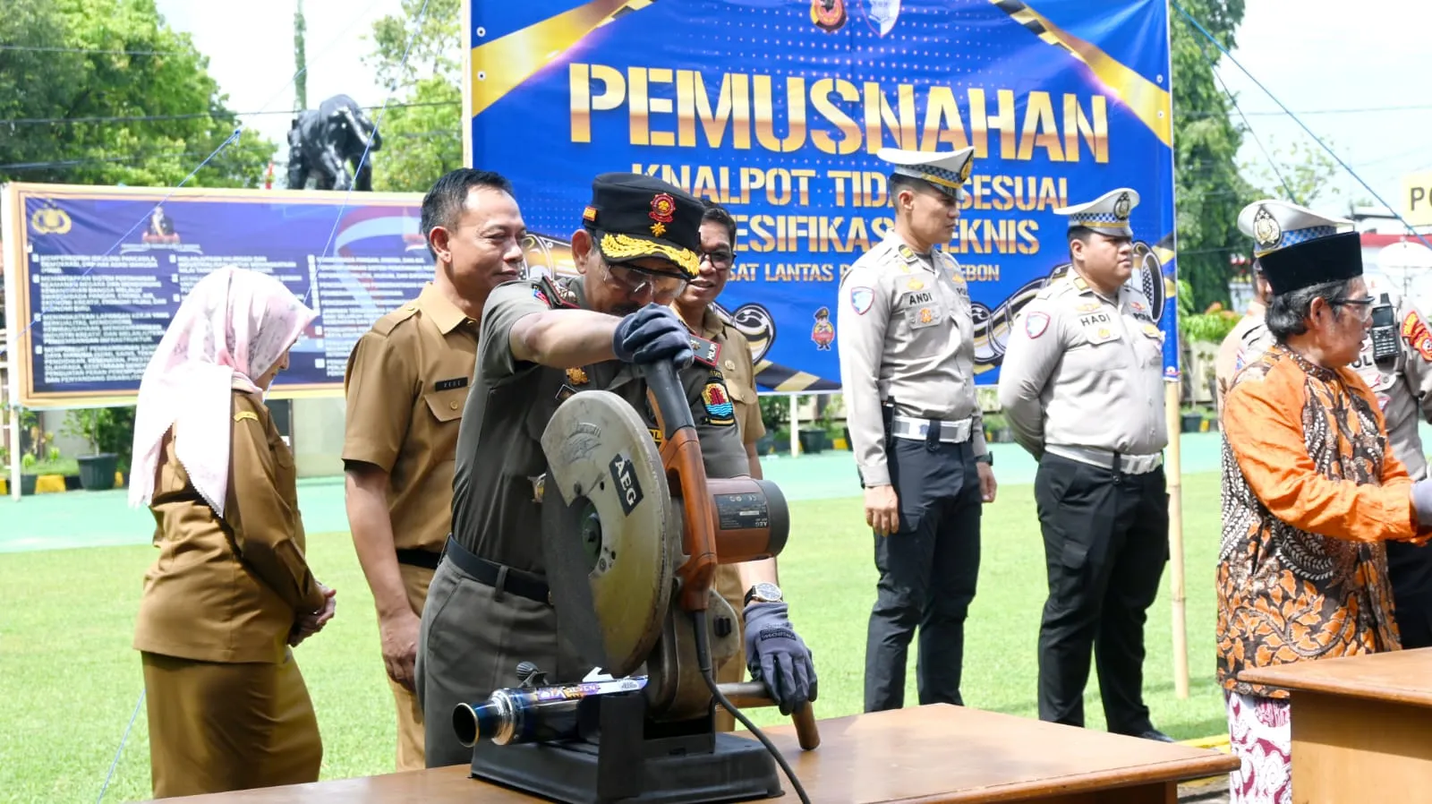 Dukungan Penuh Pemkab Cirebon Berantas Knalpot Brong dan Peredaran Miras