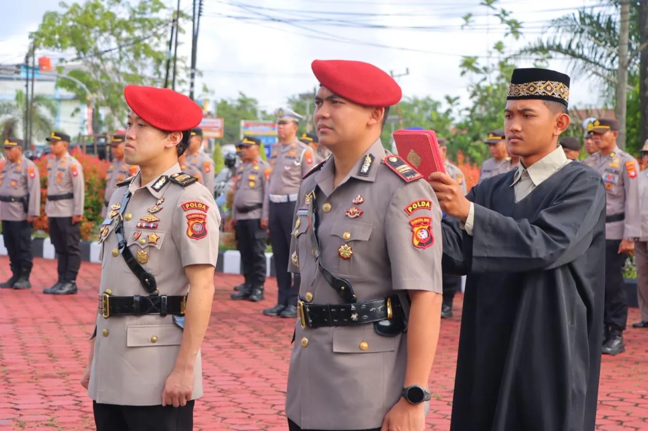 Polres Sintang Gelar Sertijab Kasat Reskrim, IPTU Aditya Arya Nugroho Resmi Emban Tugas Baru