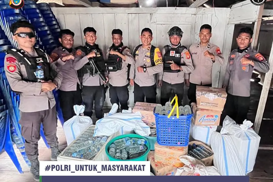 Polres Pulau Taliabu Berhasil Amankan Ratusan Miras Hasil Razia