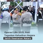 Polri Menggelar Apel Gelar Pasukan Operasi Kepolisian Lilin 2025 di Lapangan Silang Monas