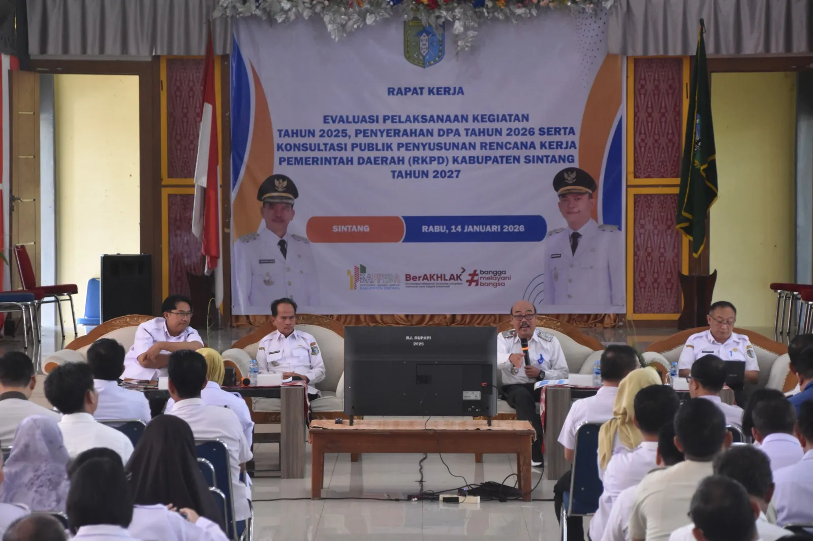 Sekda Sintang Kecewa Realisasi Anggaran Pemkab Sintang Tahun 2025 Hanya 81,59, Tersisa 200 Miliar