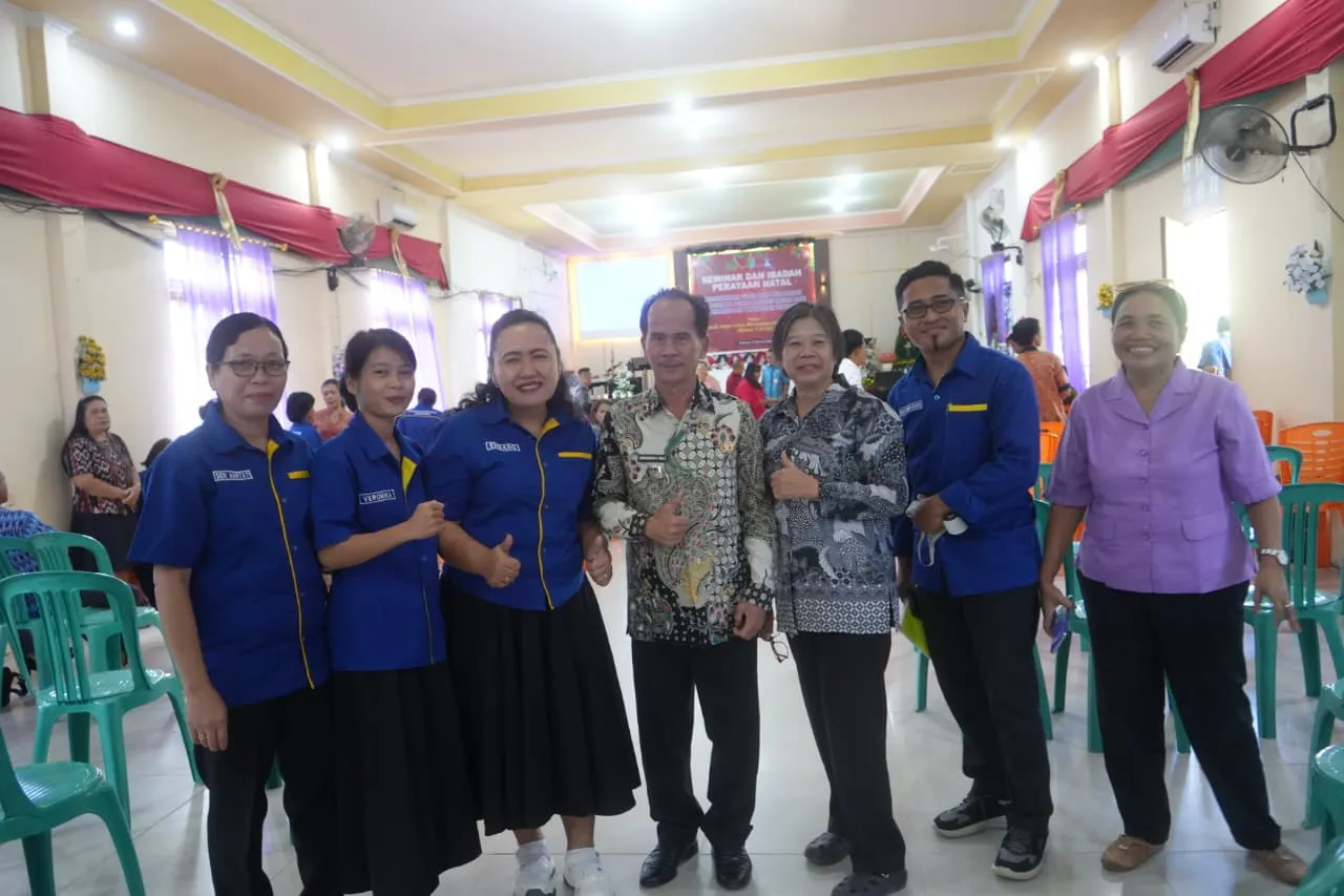 Bupati Sintang Bertemu Guru Agama Kristen Tingkat SMP Kabupaten Sintang