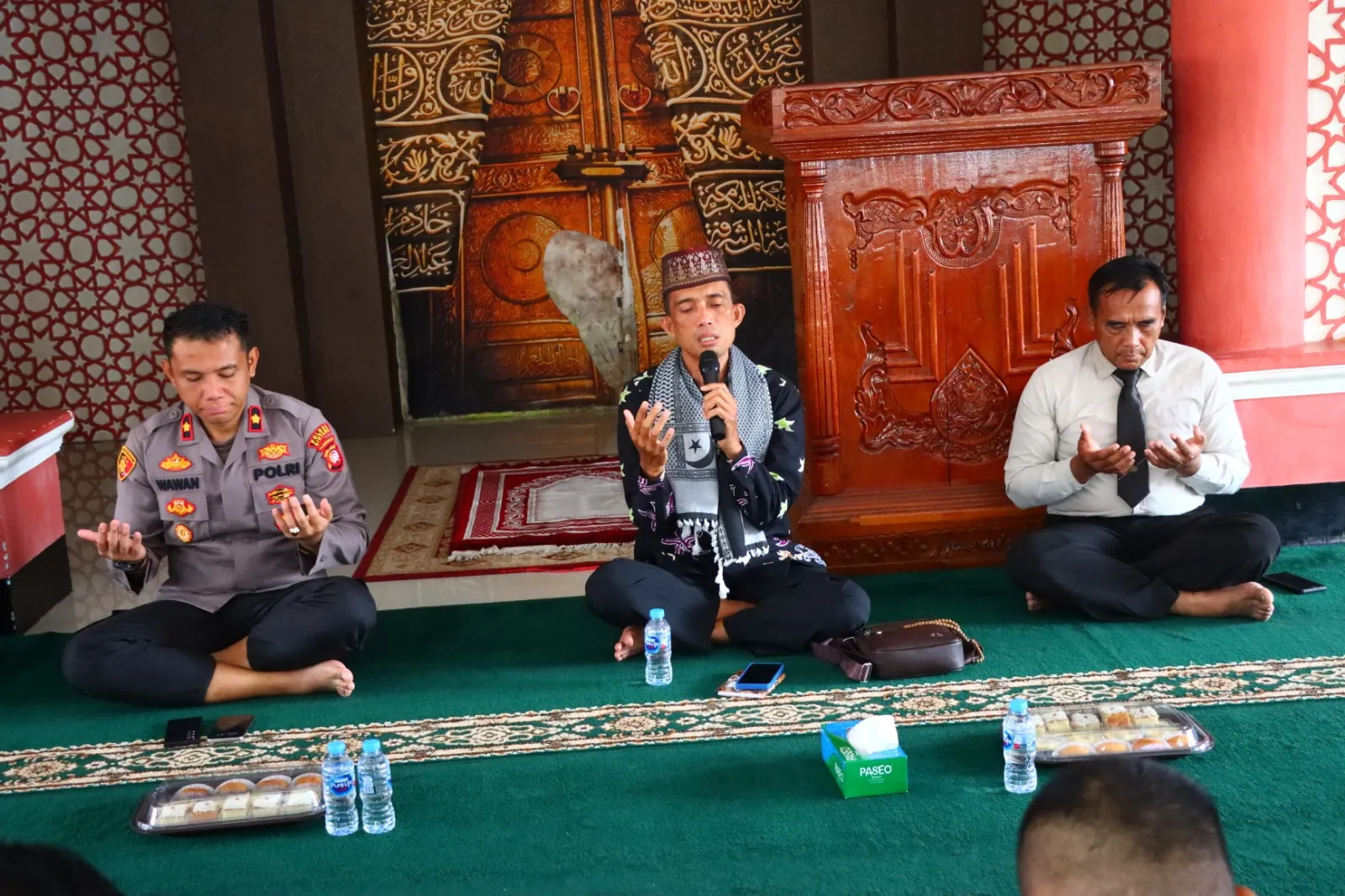 Polres Sintang Gelar Peringatan Isra Miraj Nabi Muhammad SAW melalui Taushiyah