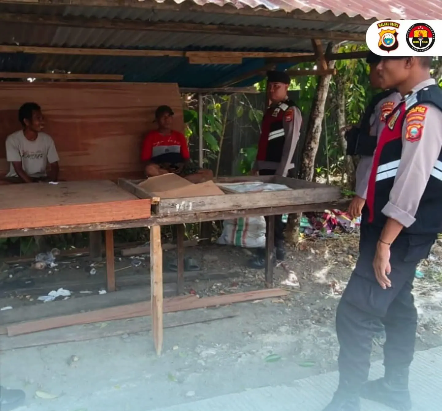 Optimalkan Kamtibmas, Polres Haltim Gencarkan Patroli Dialogis Sapa Warga.