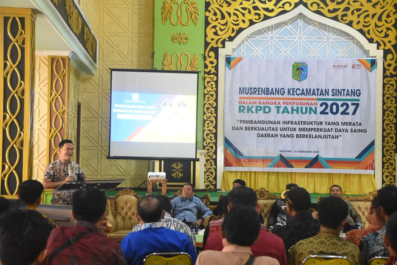 Wabup Sintang Kampanyekan Gotong Royong Untuk Selesaikan Masalah Sampah Sampai Perbaikan Ringan Infrastruktur