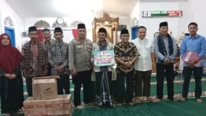 Kapolres Agam  Pimpin Tim Safari Ramadhan Kunjungi Masjid Muttaqin diJorong Sungai Puar Nagari Sungai Puar Kec Palembayan