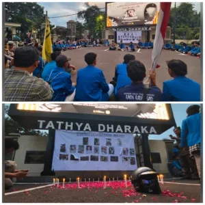 Mahasiswa Kediri Gelar Aksi Solidaritas dan Audiensi, Polres Kediri Kota Buka Ruang Dialog dan Terima Masukan