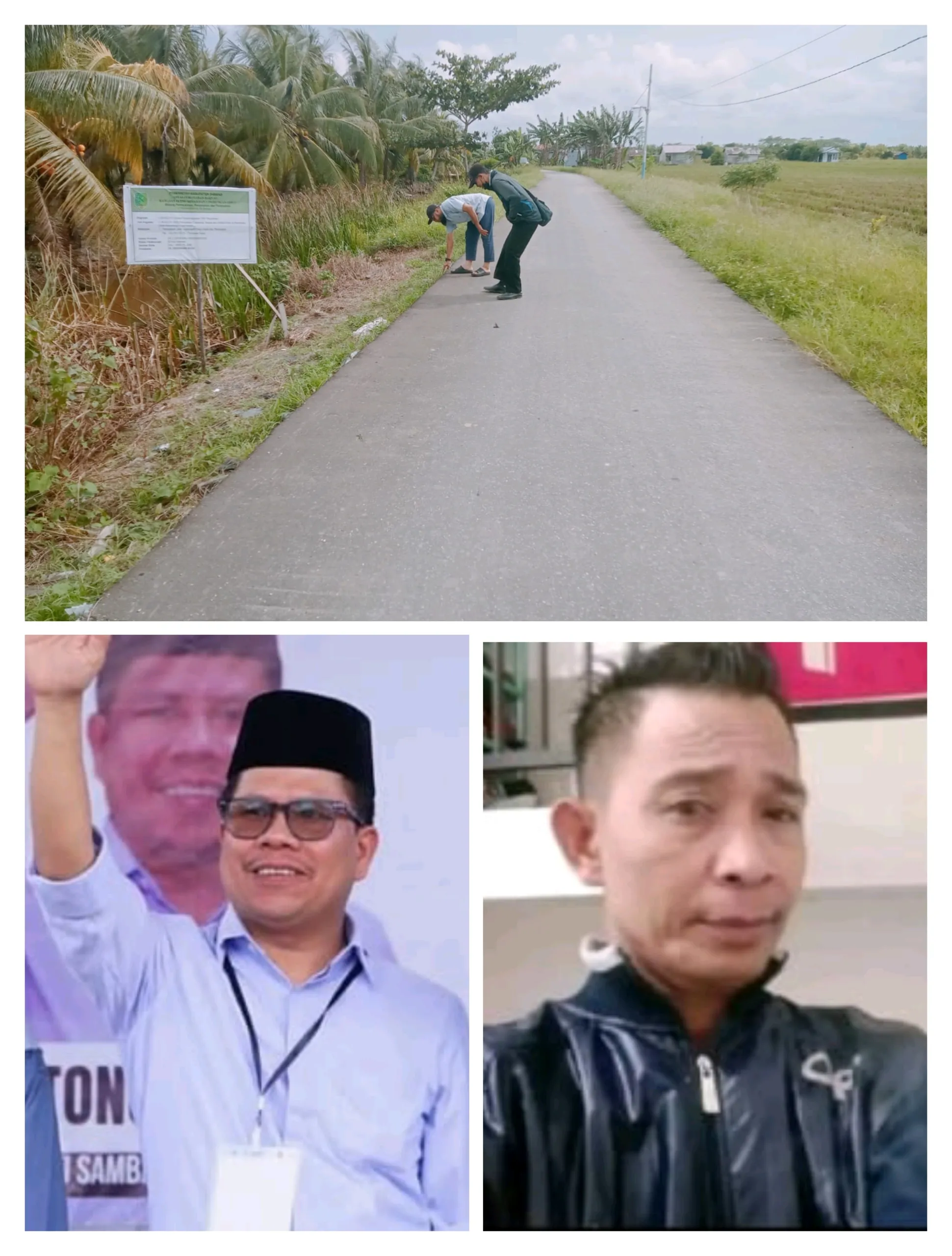 Warga Desa Lonam Berterimakasih ada nya Pembangunan Akses Peningkatan Jalan Pemukiman