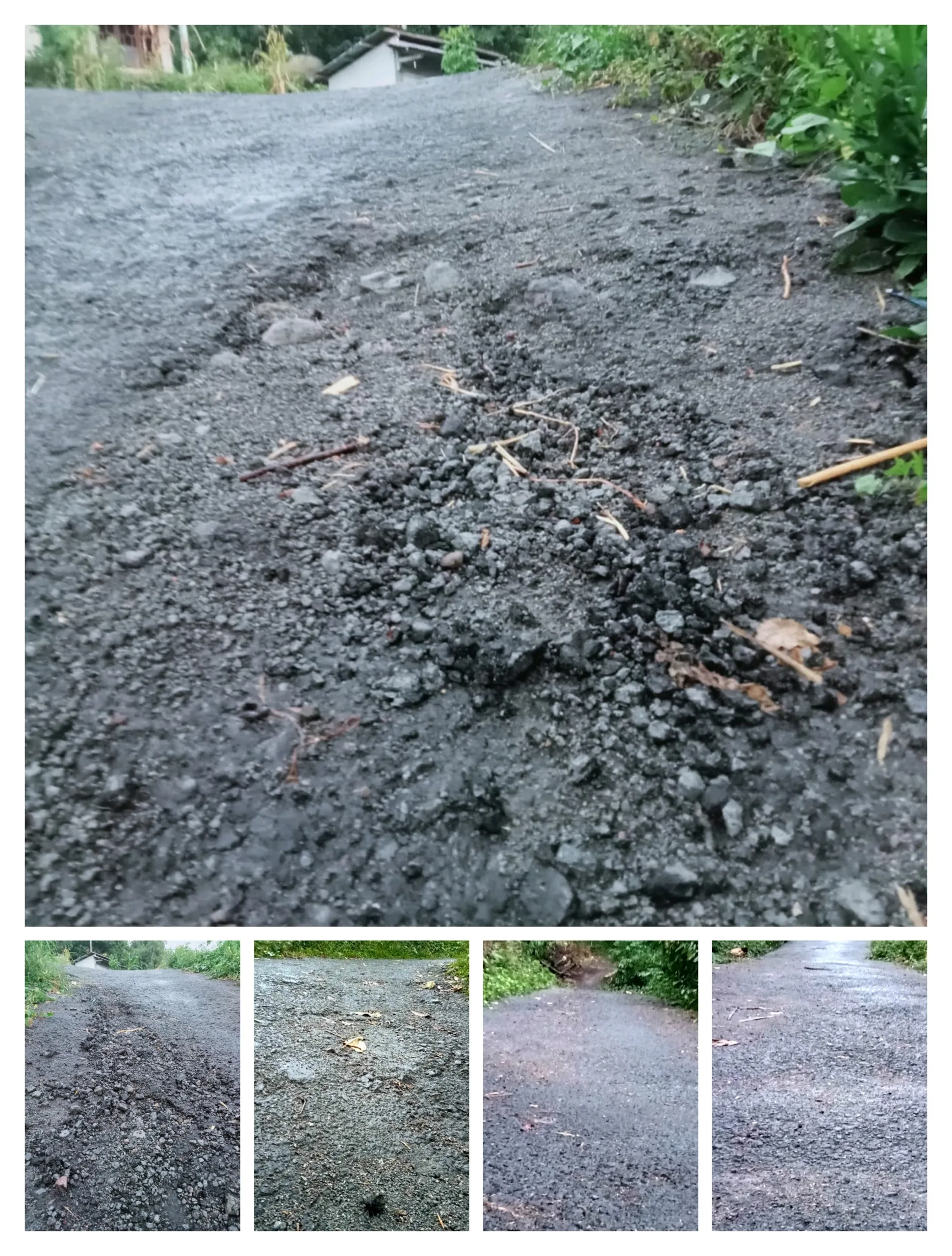 Pagu 192 Juta Lenyap, Hasilkan Lapen Hancur, Warga Setempat Minta APH Usut Tuntas Kades Rana Masak, Dan Jangan Kompromi Lalu Didiamkan