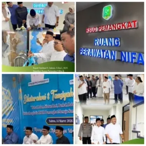 Bupati Sambas Resmikan Ruang Perawatan Nifas RSUD Pemangkat dan Hadiri Silaturahmi Ramadhan