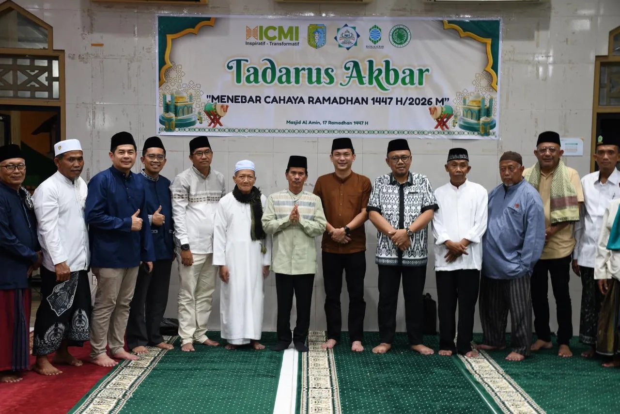 Bala-Ronny Hadiri Tadarus Akbar di Masjid Al Amin Sintang, Ajak Umat Islam Bersama Bangun Sintang