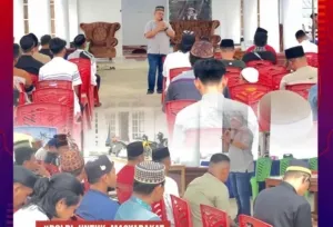 Pererat Kebersamaan dan Silaturahmi Kapolres Pulau Taliabu Gelar Buka Puasa Bersama Personel dan Insan Pers