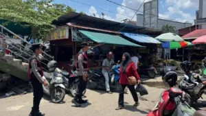 Satgas Preventif Ops Ketupat Kapuas 2026 Polres Sintang Intensifkan Patroli di Pusat Keramaian
