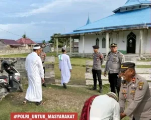 Polres Pulau Taliabu Gelar Pengamanan Ibadah Sholat Idul Fitri 1447 H / 2026 M