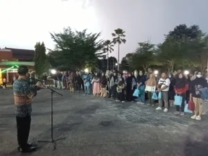 Bupati Sintang Sambut 150 Warga nya Pulang Gunakan Program Mudik Gratis Pemprov Kalbar
