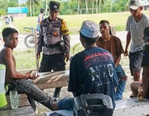 Pasca Hari Idul Fitri, Bhabinkamtibmas Desa Jorjoga Imbau Warga Tidak Konsumsi Miras