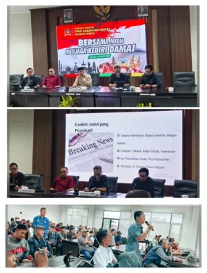 DPRD Kabupaten Kediri Gelar Diskusi Bersama Media, Dorong Peran Jurnalis Jaga Stabilitas Daerah