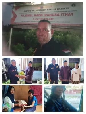 Wakil Ketua Dua  LPK – RI Kalbar Berbagi Rezeki Kepada Anak Panti Asuhan Insan Jemelak Serta Janda – janda Tua Kaum Dhuafa di Kec Kelam Permai  