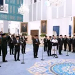 Presiden Prabowo Saksikan Pengucapan Sumpah Hakim Konstitusi dan Keanggotaan Ombudsman RI 2026-2031