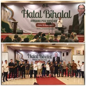Halal Bihalal PSSI Kota Kediri Dorong Sinergi Pembinaan Sepak Bola Dan Penguatan Prestasi Atlet