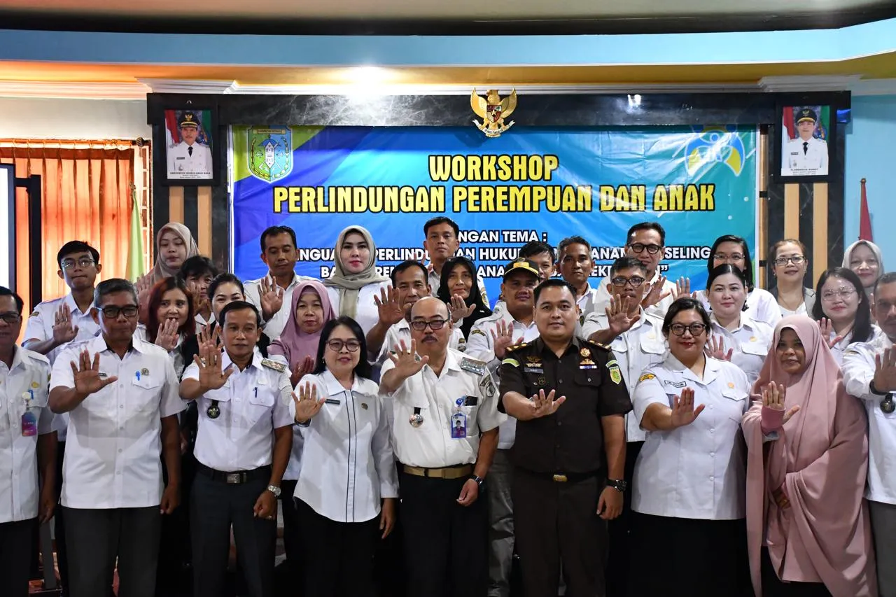 Angka Kekerasan Terhadap Perempuan dan Anak Tinggi, Dinas KBP3A Sintang Gelar Workshop