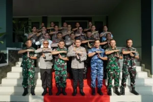 Danrem 121/Abw turut dampingi Pangdam XII/Tpr Terima kunjungan Siswa Sespimti Polri Dikreg ke-35 Tahun 2026 di wilayah Kodam XII/Tpr