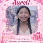 Salah Satu Pemain Film Anak Pandhalungan Aurel Hari ini 18 April 2026 hari ulang Tahun Yang Ke 10