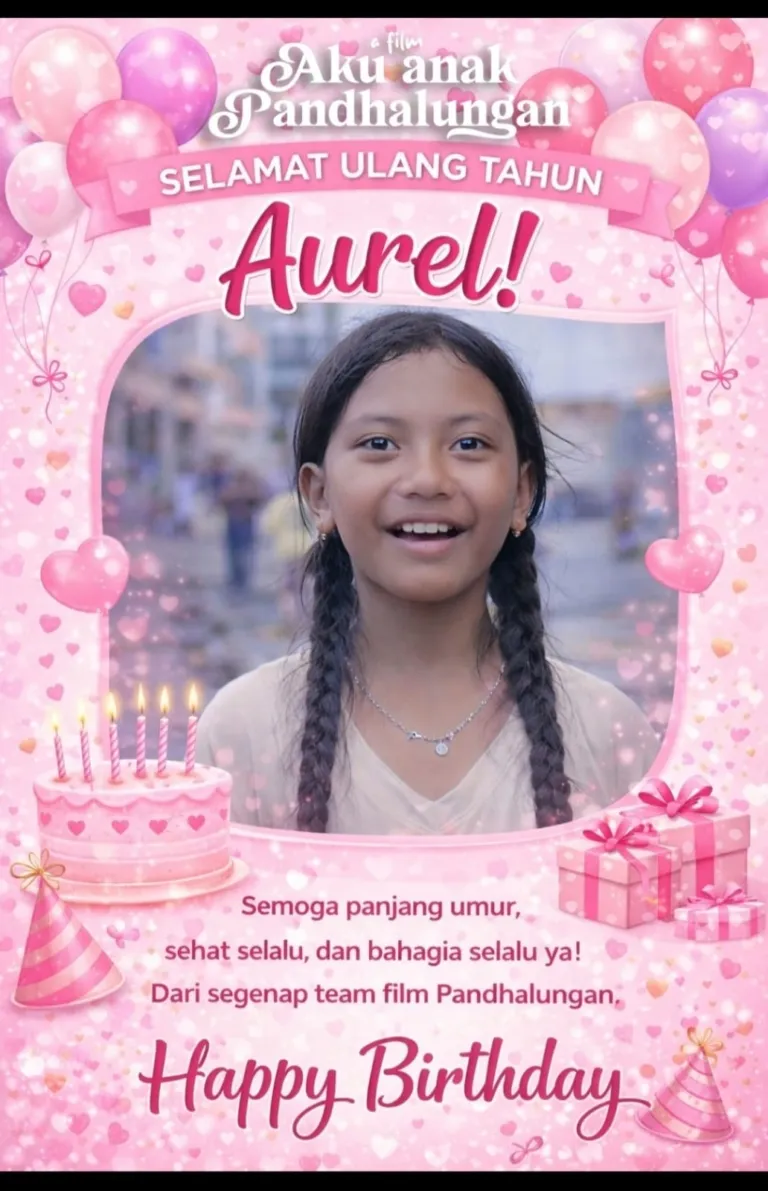 Salah Satu Pemain Film Anak Pandhalungan Aurel Hari ini 18 April 2026 hari ulang Tahun Yang Ke 10