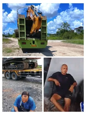 Pemilik Alat Berat Sejenis Excavator Saat Dikonfirmasi Mengaku Mau Buka Kebun, Betulkah…???