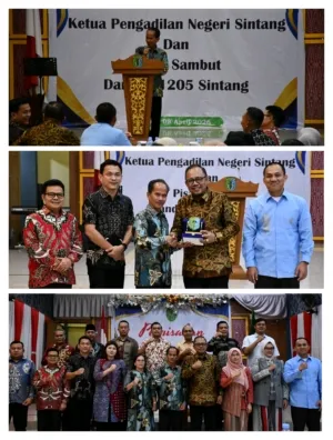 Pemkab Sintang Gelar Perpisahan Ketua PN dan Pisah Sambut Dandim Sintang