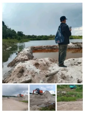 Diduga Galian C Tempat Pembuang Limbah Tidak Memenuhi Standart APH Dinas Terkait Harus Cek Lokasi 