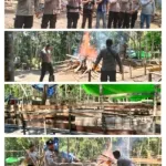 Polsek Silat Hilir Bertindak Tegas ! Arena Judi Sabung Ayam di Dusun Keranji di gerebek, Warga apresiasi langkah cepat Polisi Kapuas Hulu